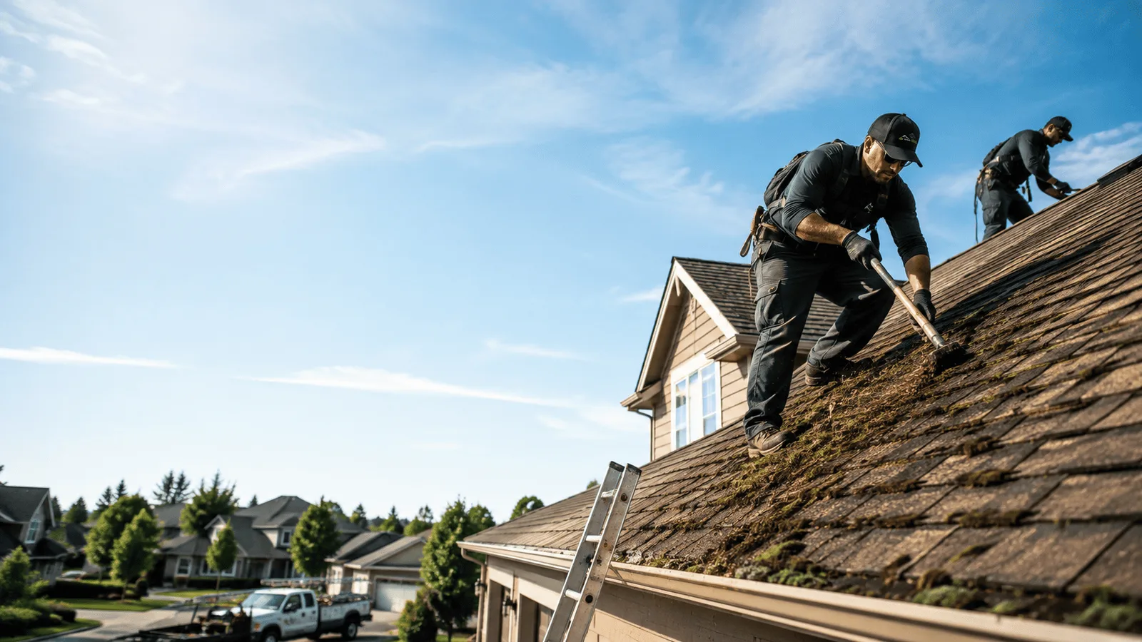 Roof Moss Removal in Stockton, MO near me